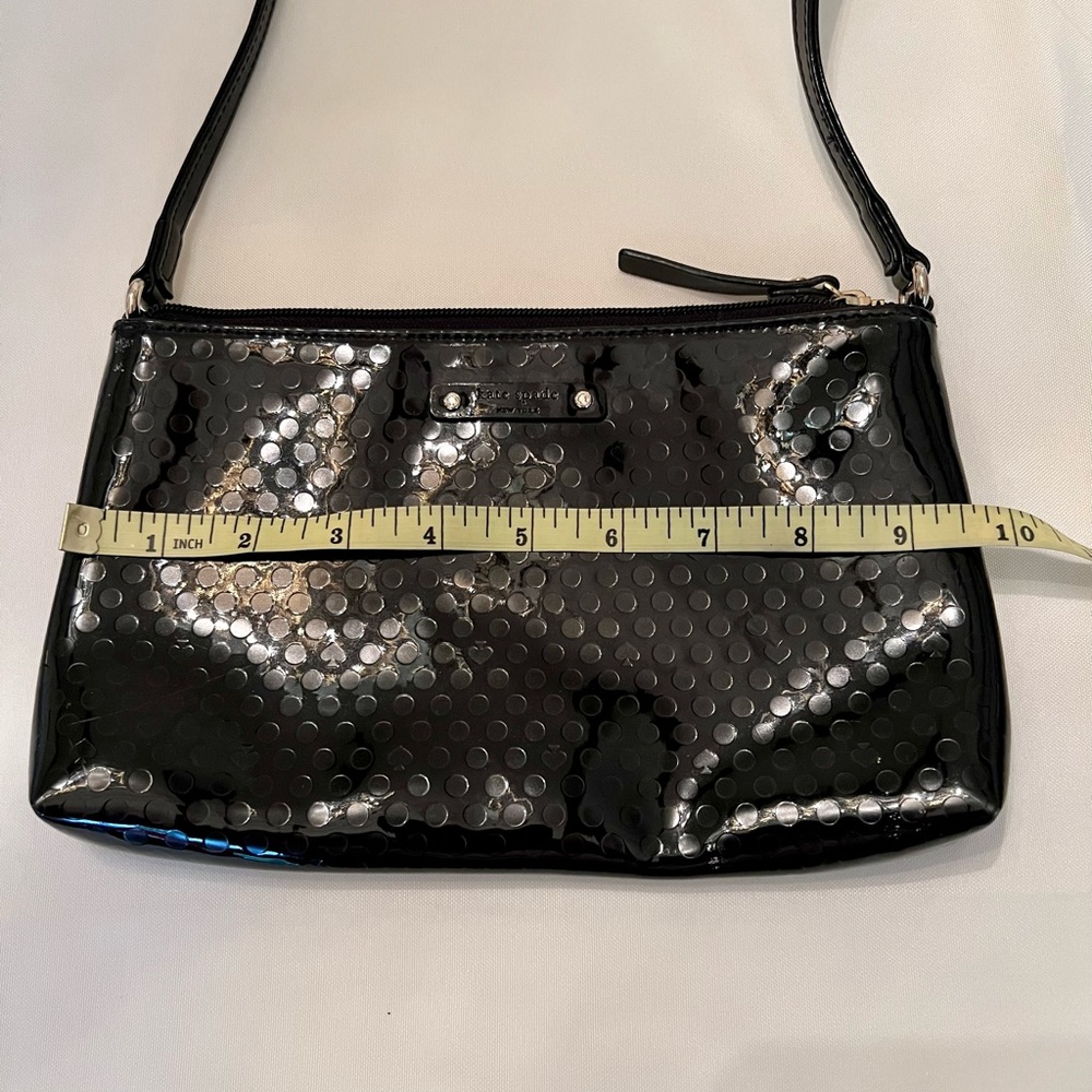 Kate Spade Patent Black Crossbody